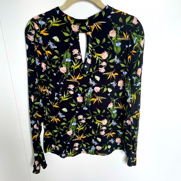 Ethereal | Long sleeve floral patterned blouse - Picture 1 of 5